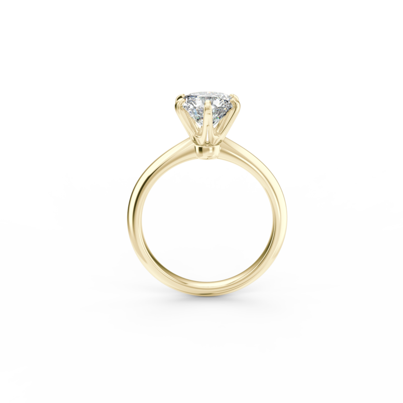 Prsten Caroline Klasik - žluté zlato, diamant 1,50 ct - Image 2