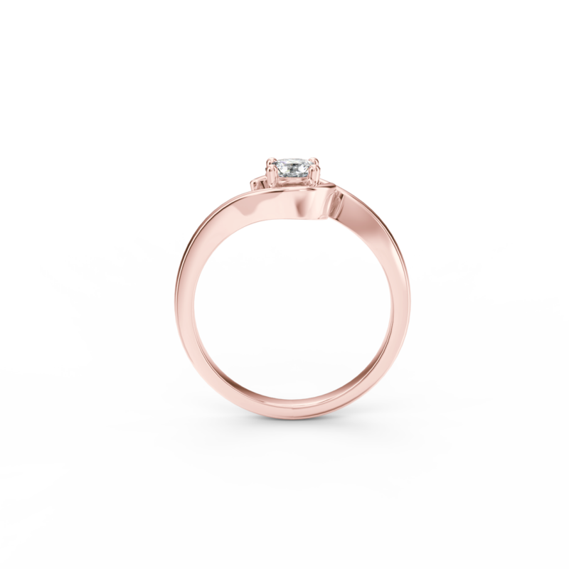 Prsten Celeste Modern - růžové zlato - Image 3