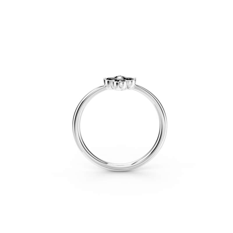 Prsten Alaya Romantik - bílé zlato - Image 3