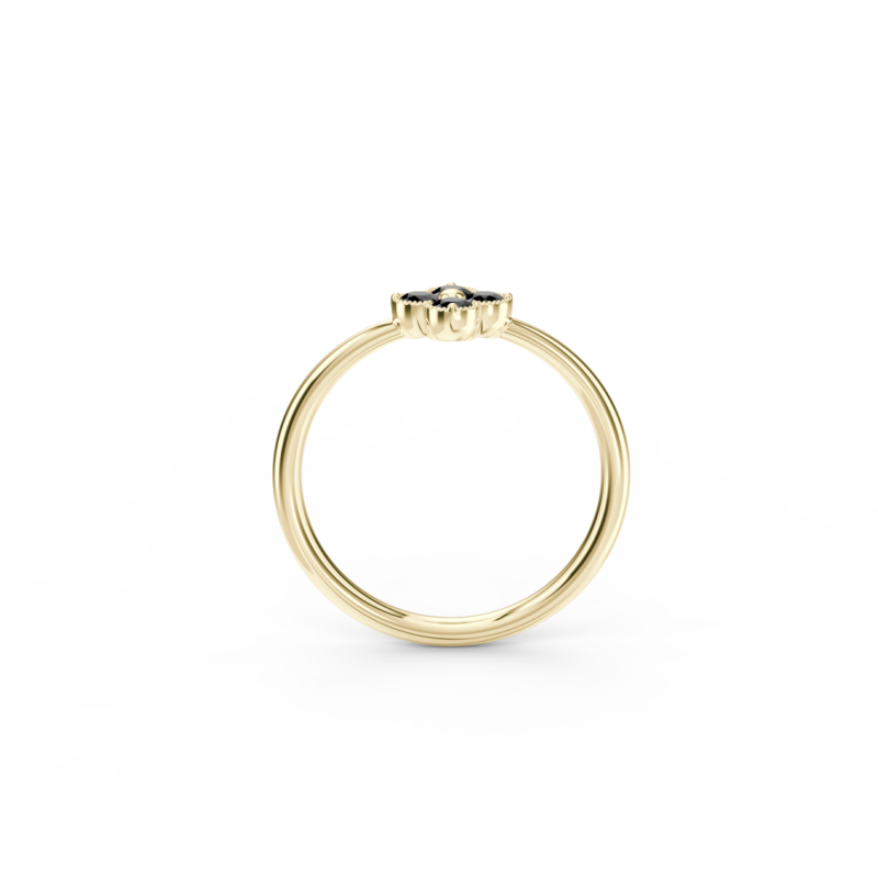Prsten Alaya Romantik - žluté zlato - Image 3