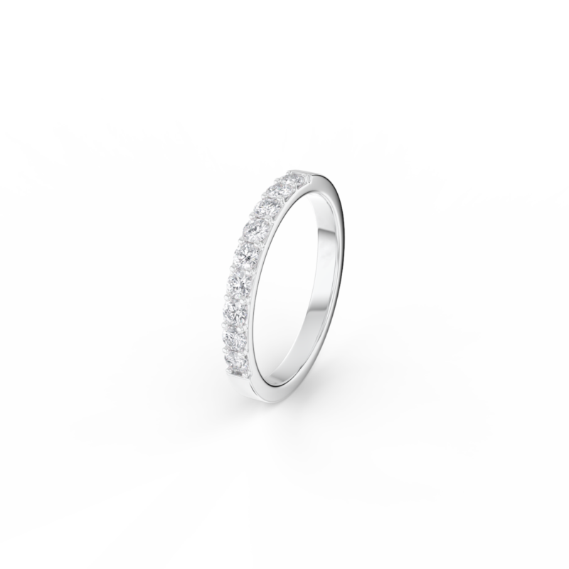 Dámský snubní prsten 100 - bílé zlato, diamanty - Image 2