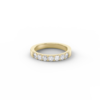 Dámský snubní prsten 120 - žluté zlato, diamanty