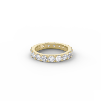 Dámský snubní prsten 160 - žluté zlato, diamanty