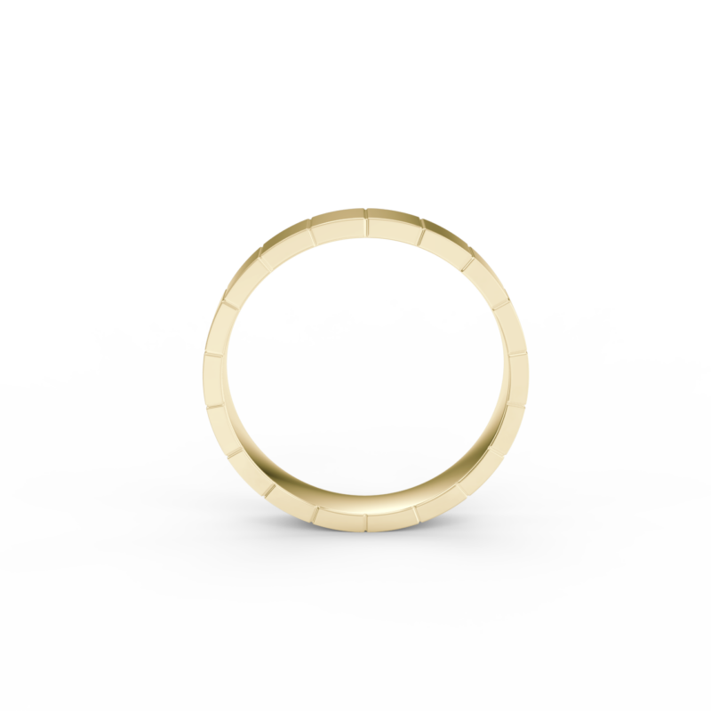 Pánský snubní prsten 200 - žluté zlato - Image 3