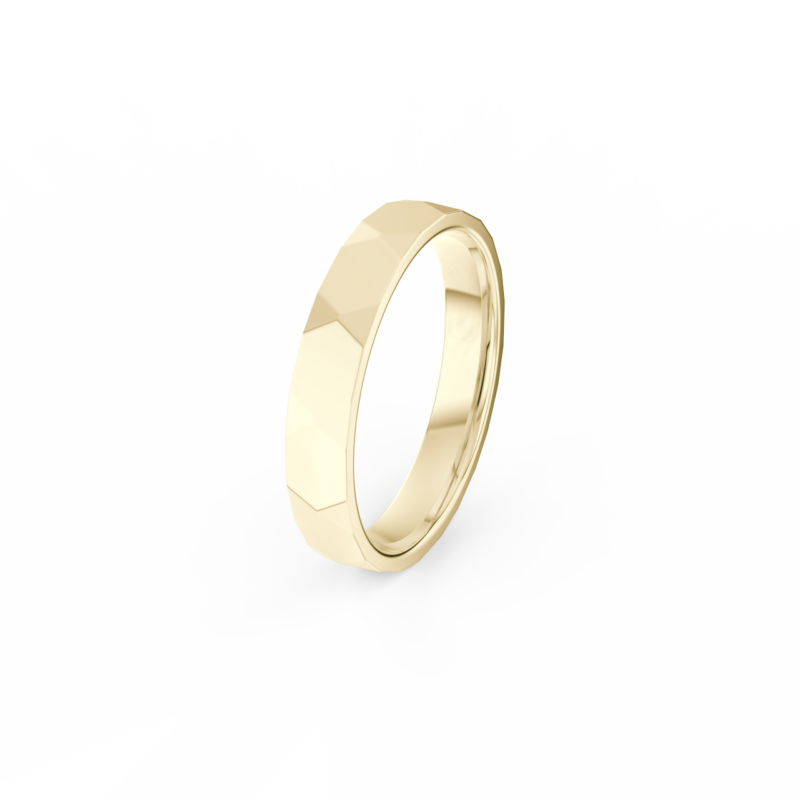 Pánský snubní prsten 240 - žluté zlato - Image 2