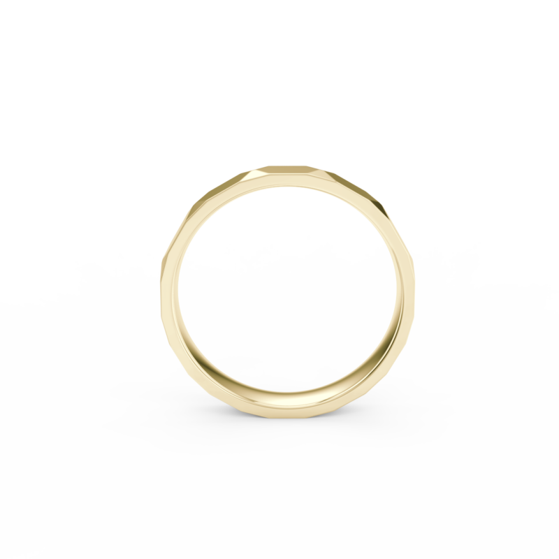 Pánský snubní prsten 240 - žluté zlato - Image 3